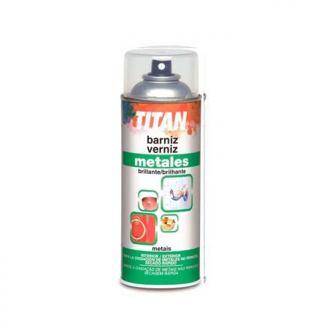 Barniz especial metalizados en spray Titan de 200 ml 1