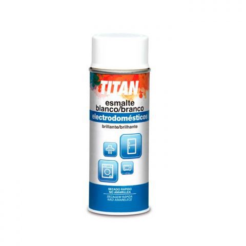 Esmalte blanco para electrodomésticos Titanlux en spray 1