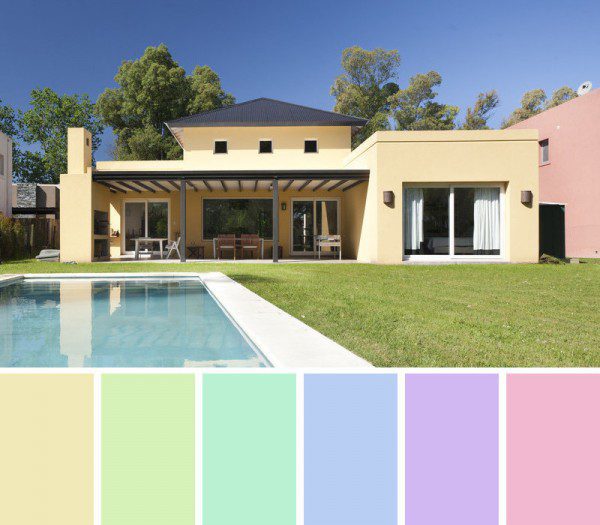 Elegir los colores de pintura para fachadas y exteriores 12
