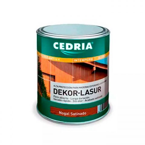 CEDRIA DEKOR LASUR ESPECIAL MADERAS EXTERIOR 1