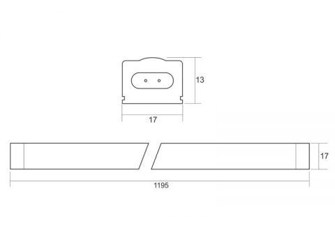 Barra lineal LED BARLIS 18W