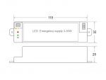 Módulo LED de emergencia 3-30W