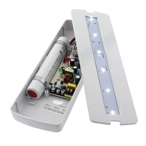 Pack 5 x Luz de emergencia LED NICELUX AUTO-TEST