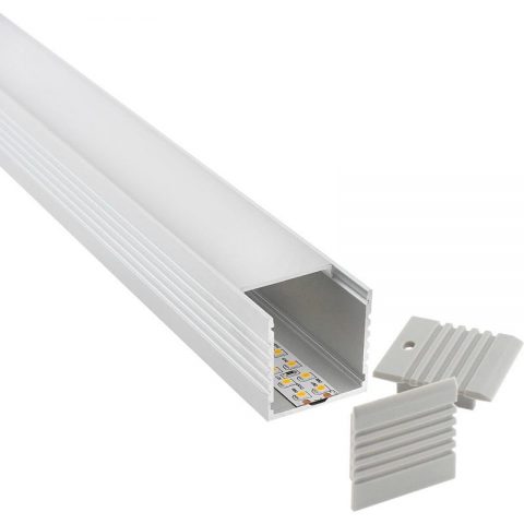 KIT - Perfil aluminio VART para tiras LED