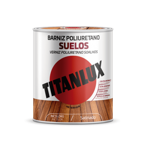 Barniz poliuretano suelos de madera Titanlux satinado 1