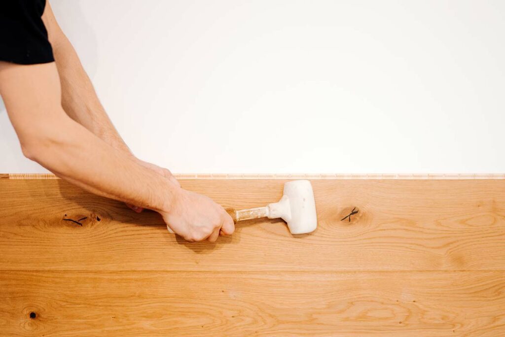 proceso de instalación de parquet