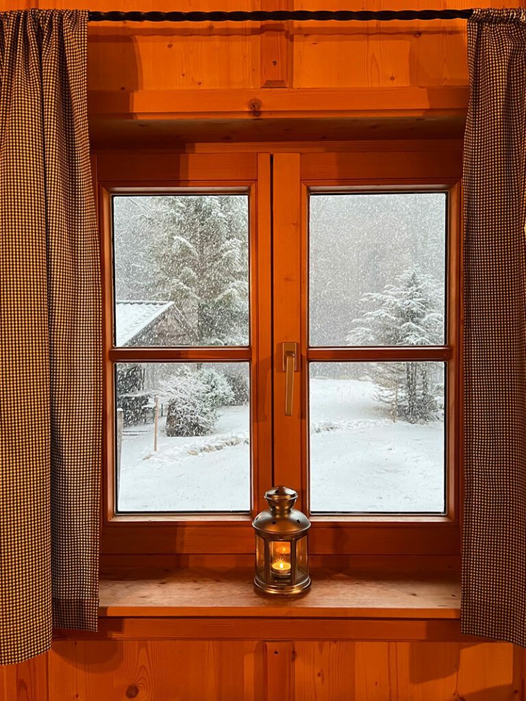 ventana de madera